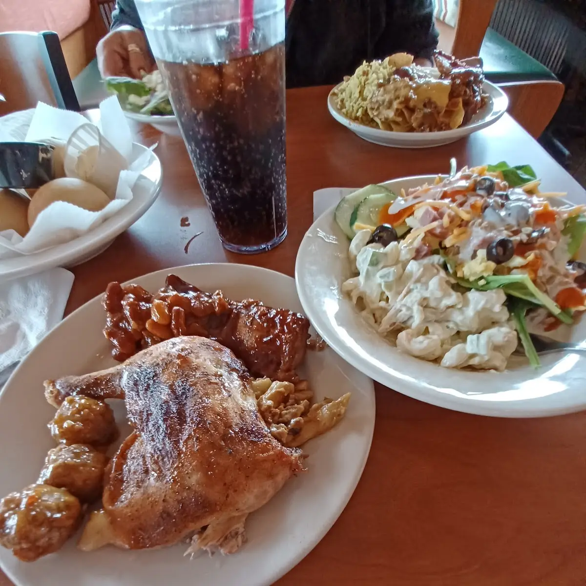 Roast Chicken Salad Casserole & Noodle Salad