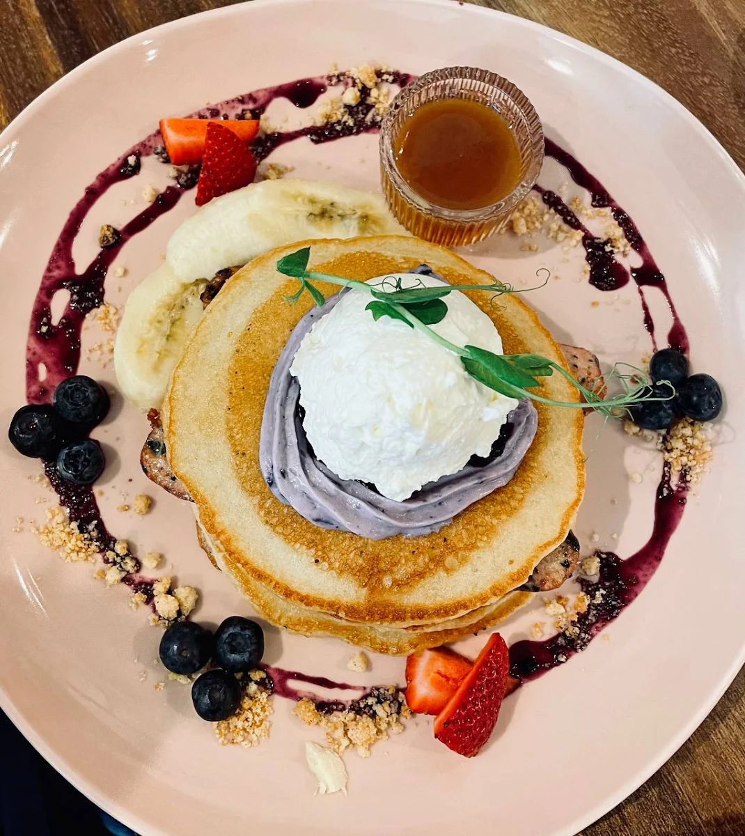 Buttermilk Pancake Platter, Little Beetle