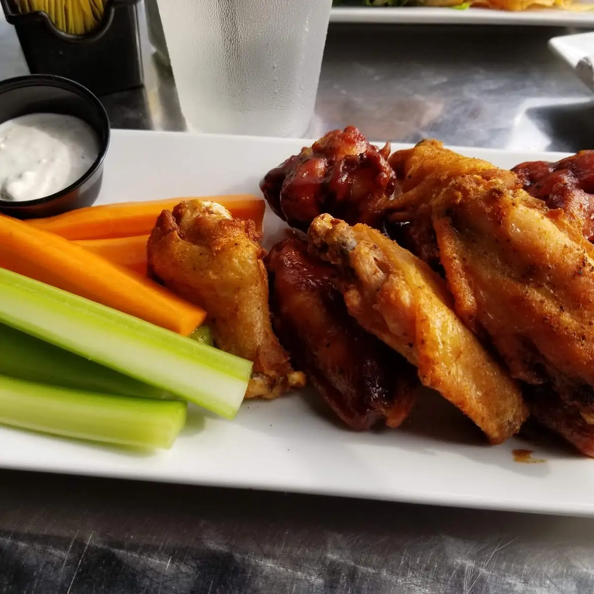 Spicy Buffalo Wings with Dipping Sauce