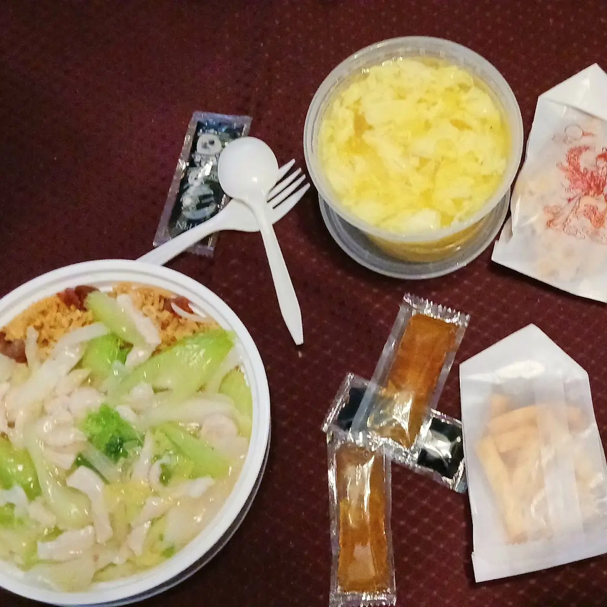 Chicken Chow Mein & Egg Drop Soup