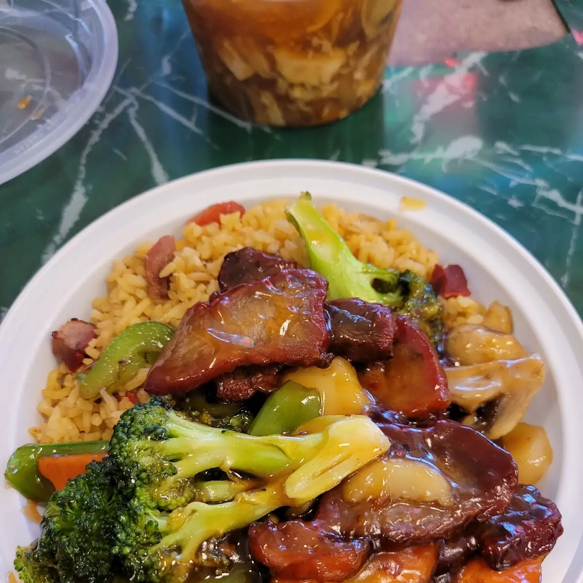 Pork with Garlic Sauce