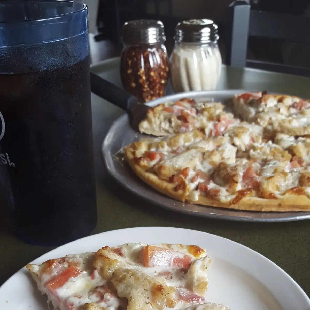 Chicken Bacon Ranch Pizza