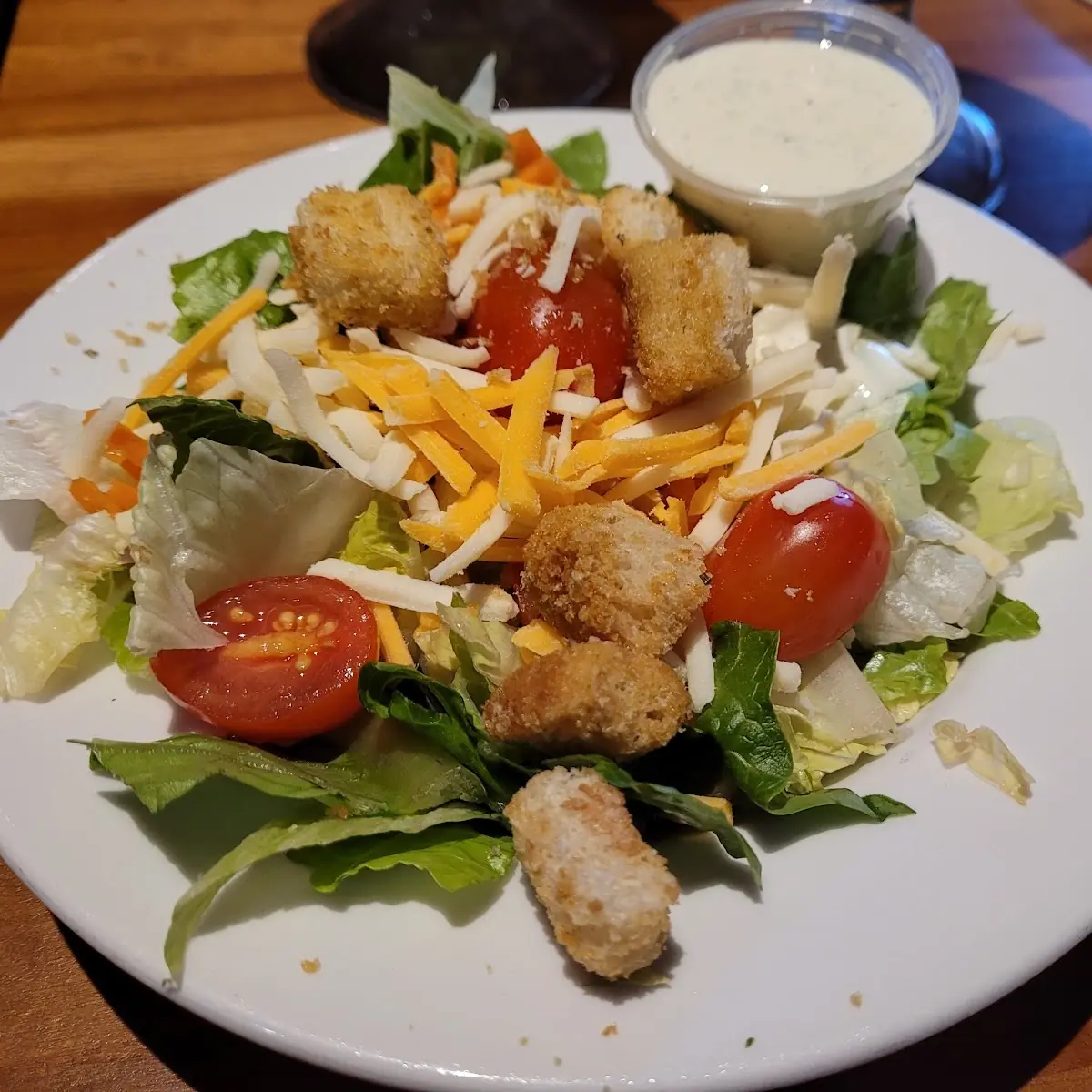Crispy Chicken Tender Salad