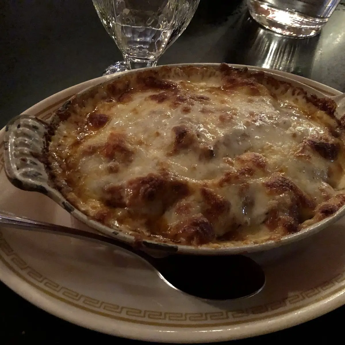 Baked Spaghetti, Diamond Steak & Seafood House