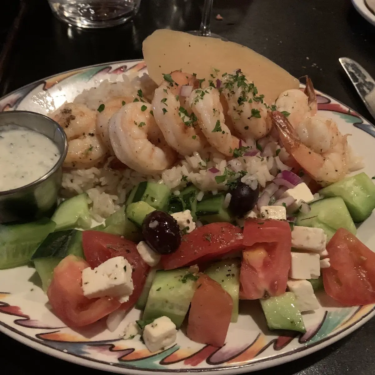 Shrimp Souvlaki, Diamond Steak & Seafood House