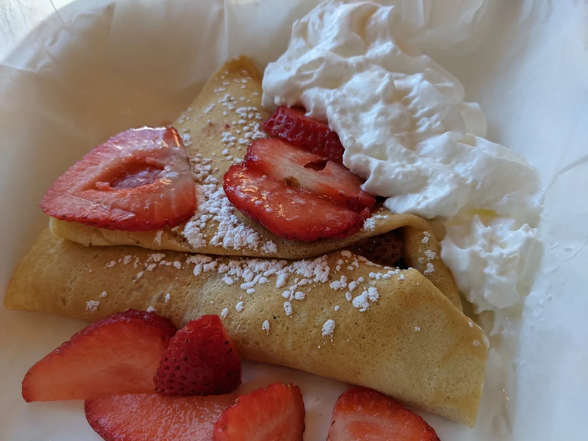 Strawberry Shortcake Crepe