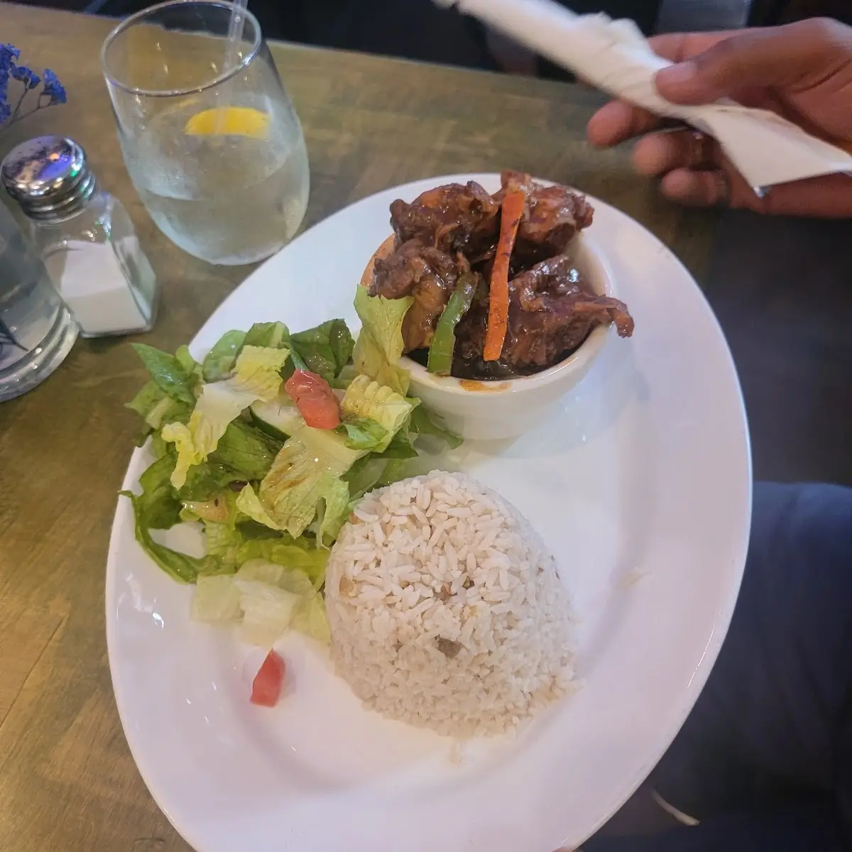 Stew Chicken Rice and Peas
