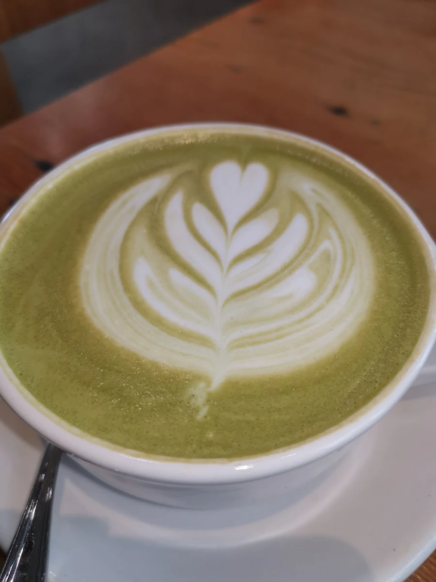Dirty Matcha Latte