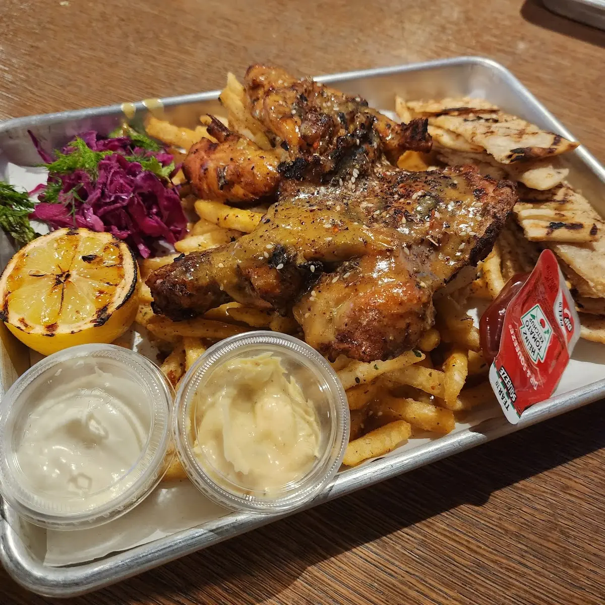 Lemon Chicken Platter