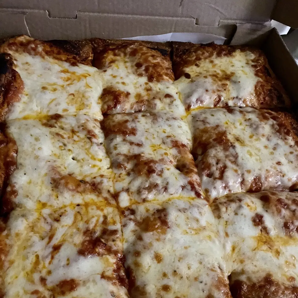 Sicilian Cheese Pizza