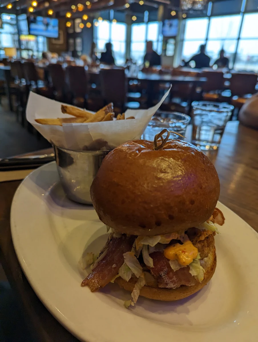 Burger and Fries