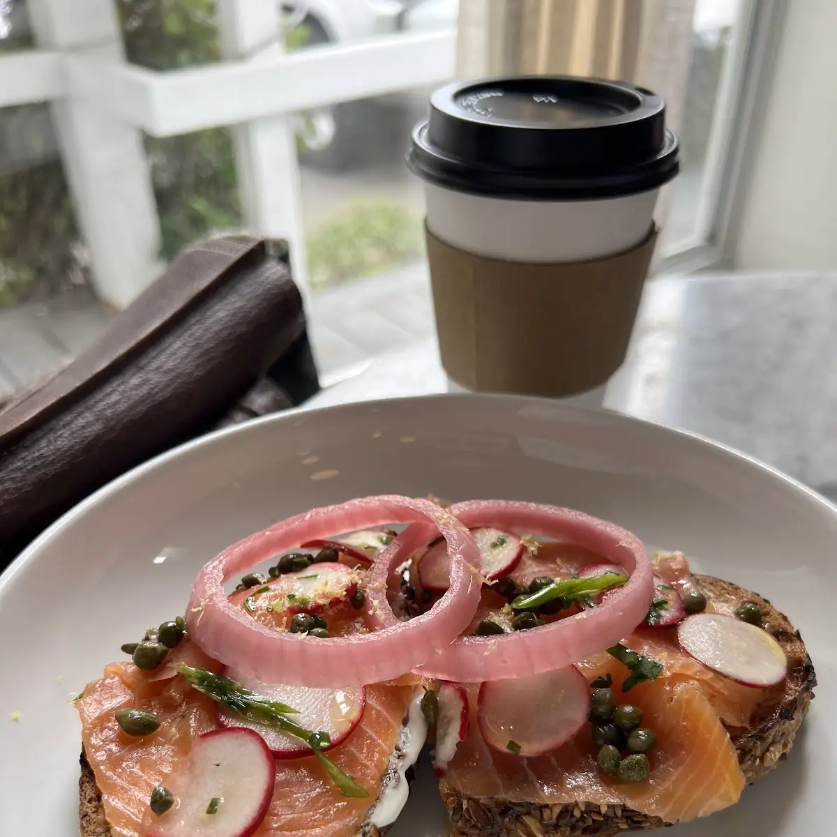Smoked Salmon Tartine