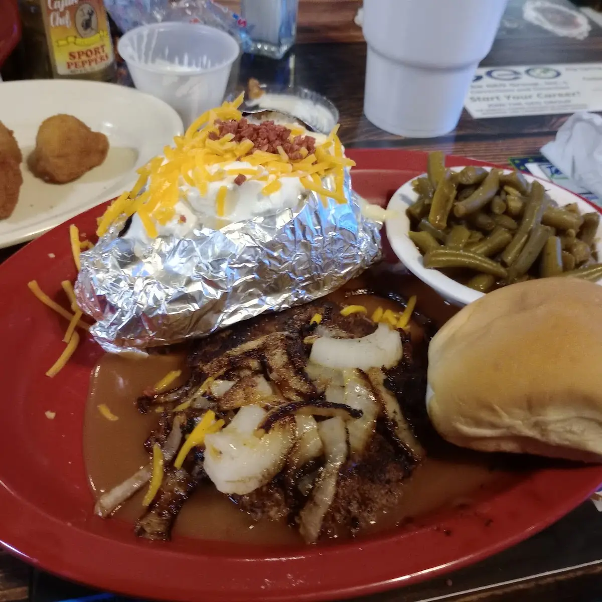 Hamburger Steak Dinner
