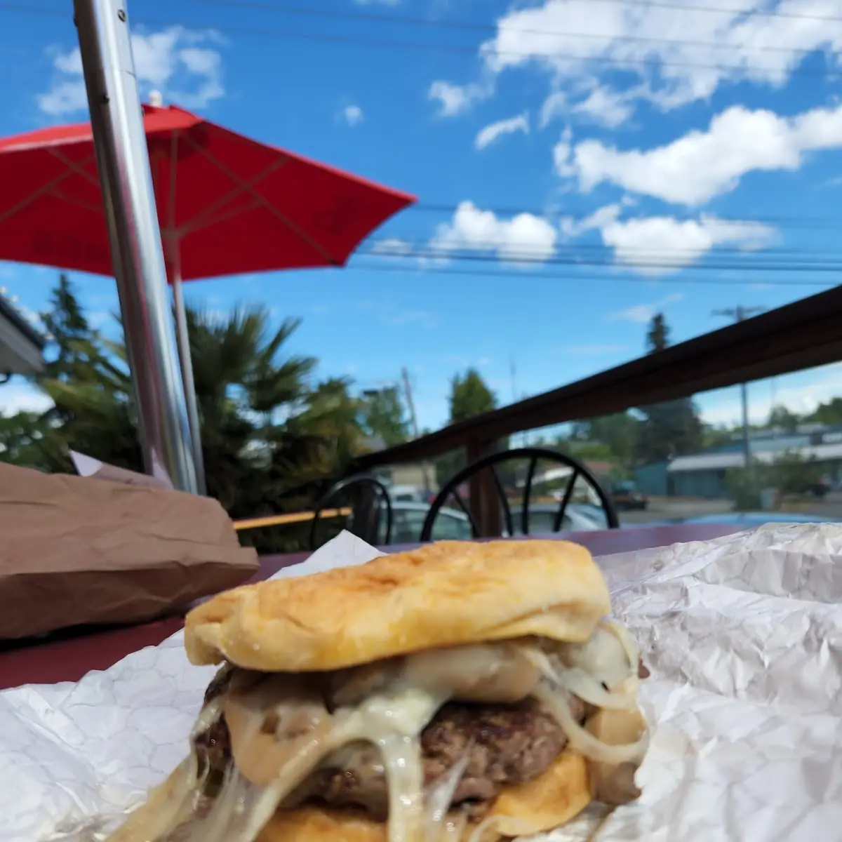 Swiss Mushroom Burger