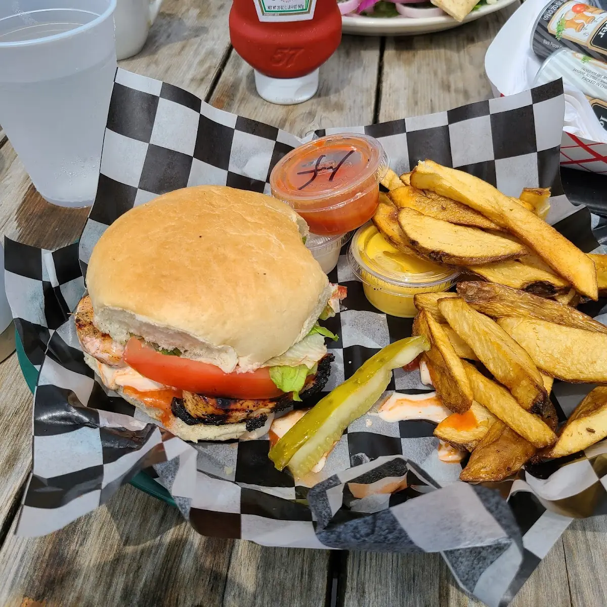 Grilled Chicken Club Sandwich