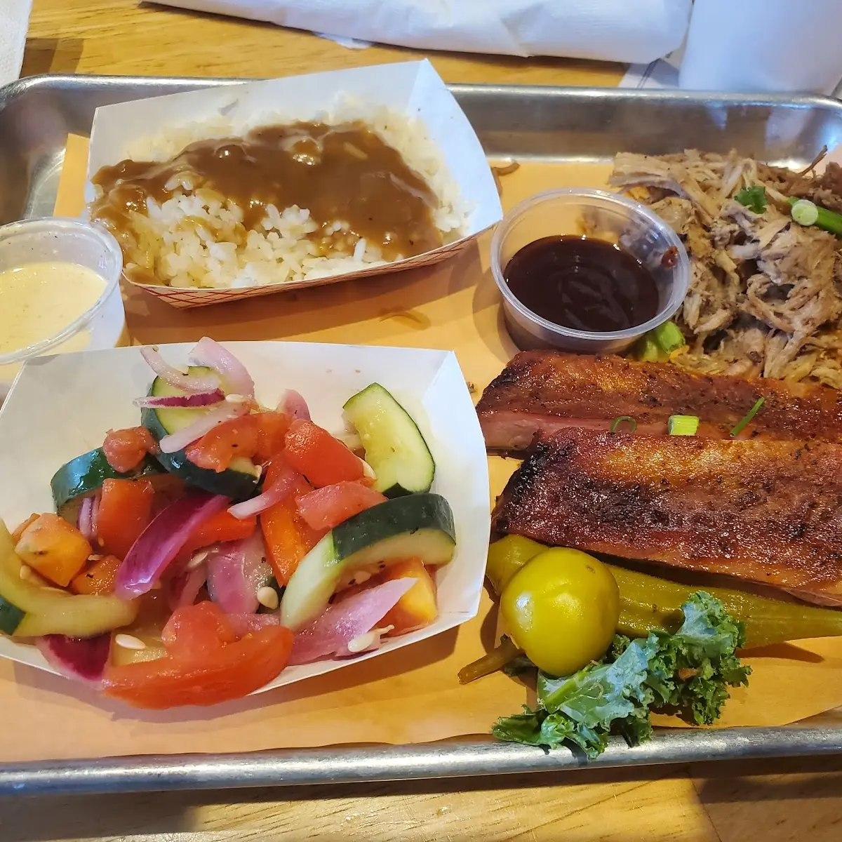 Pulled Pork and Ribs