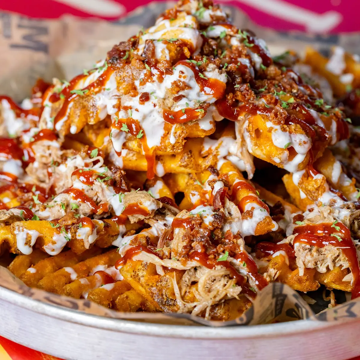 Cajun Waffle Fries