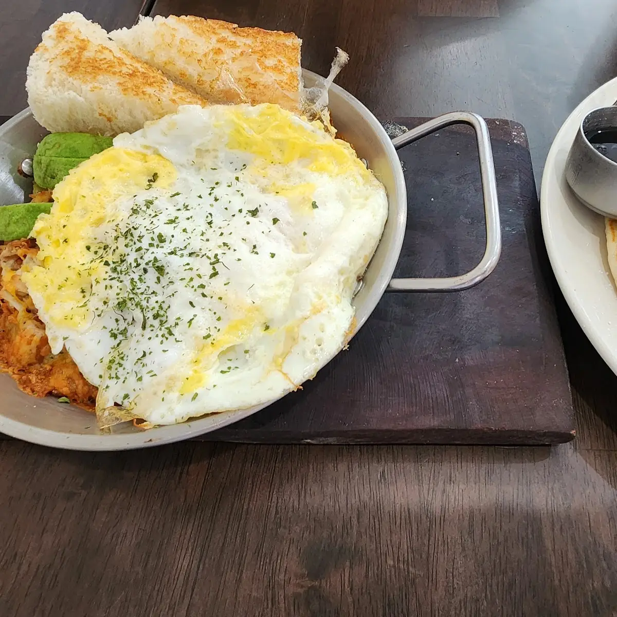 Shredded Chicken Skillet
