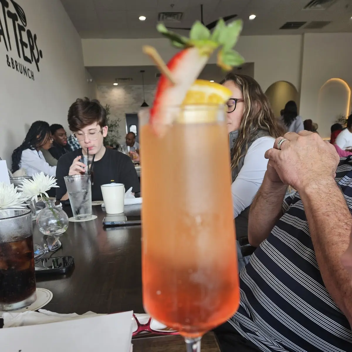 Strawberry Mimosa