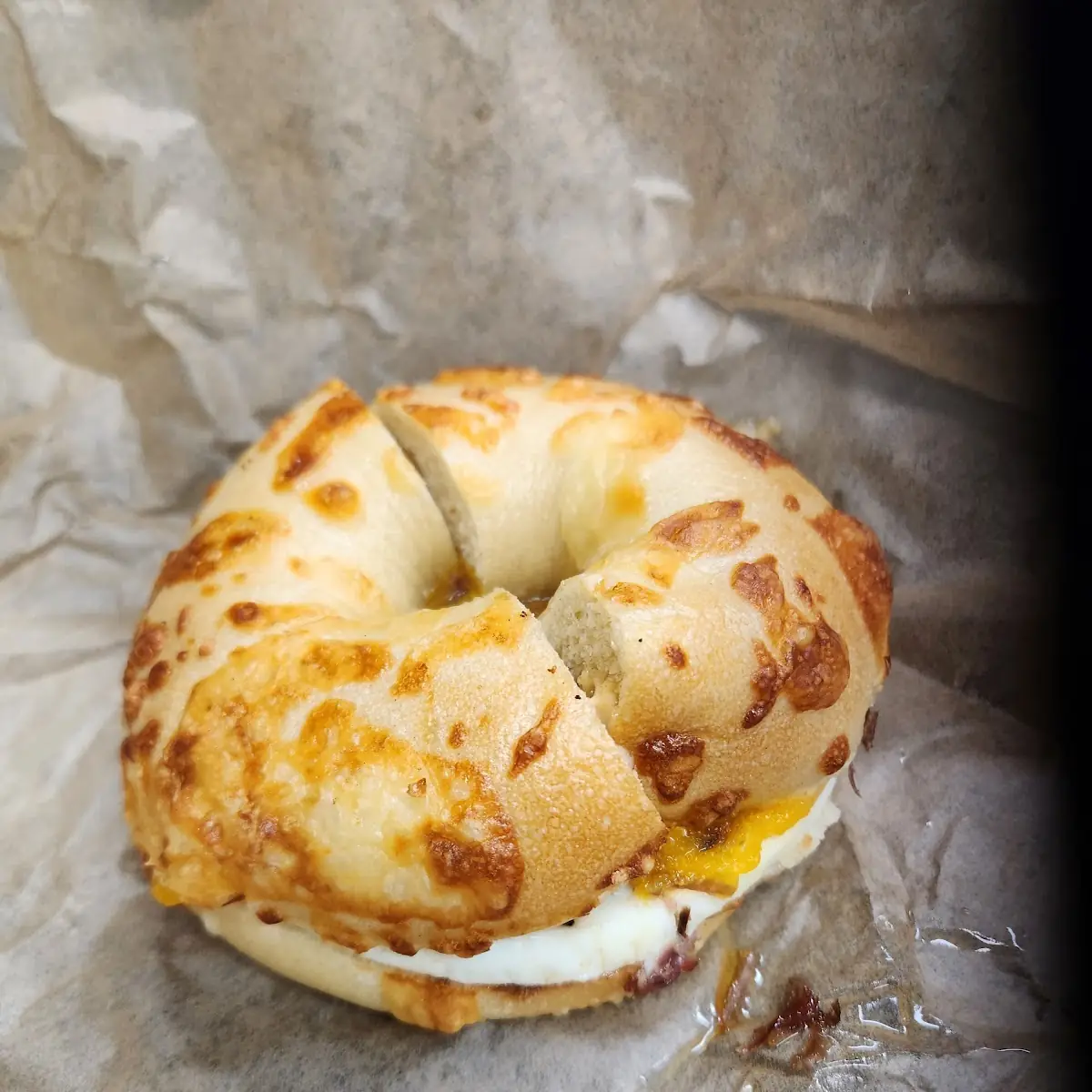 Texas Breakfast and Egg Sandwich