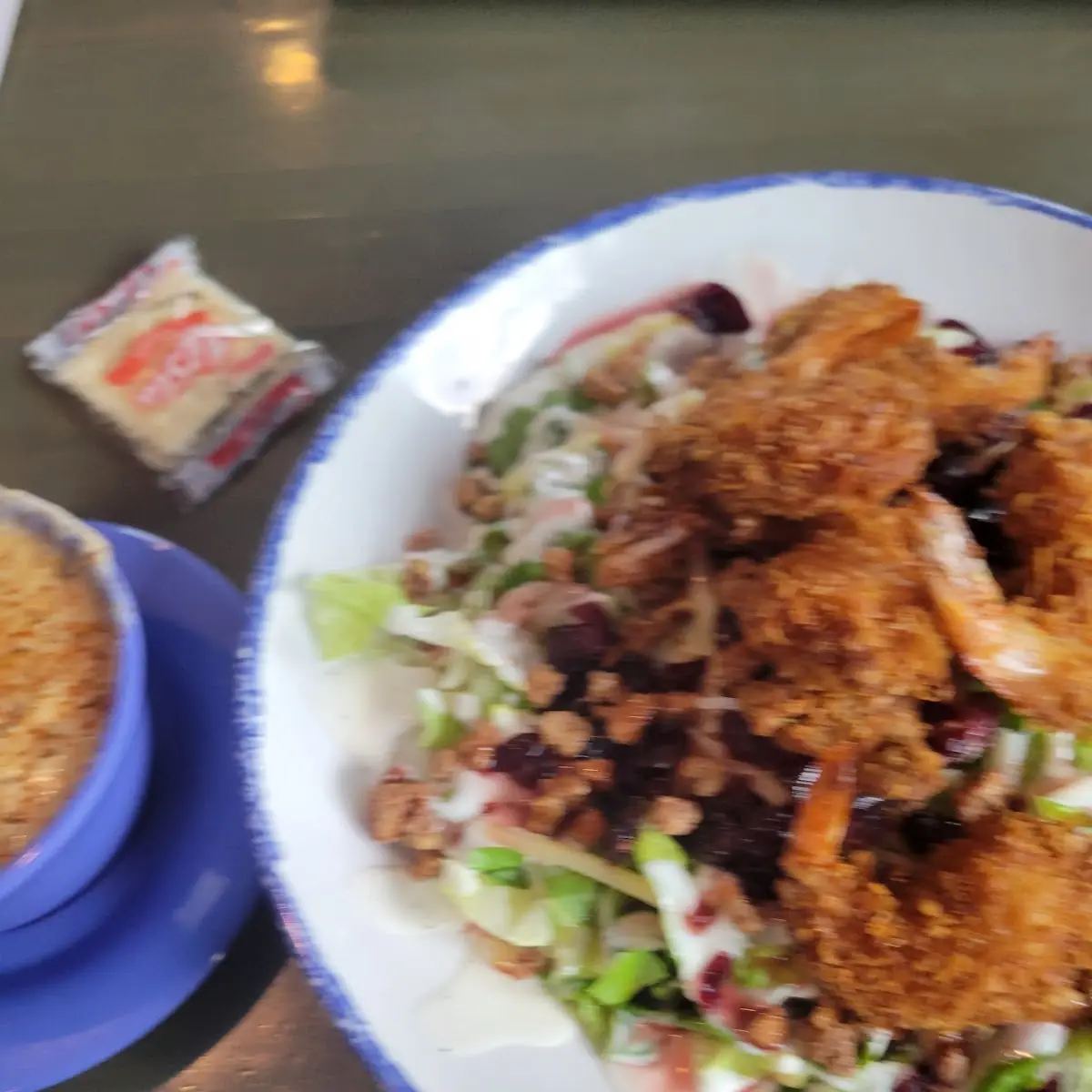 Coconut Shrimp Salad