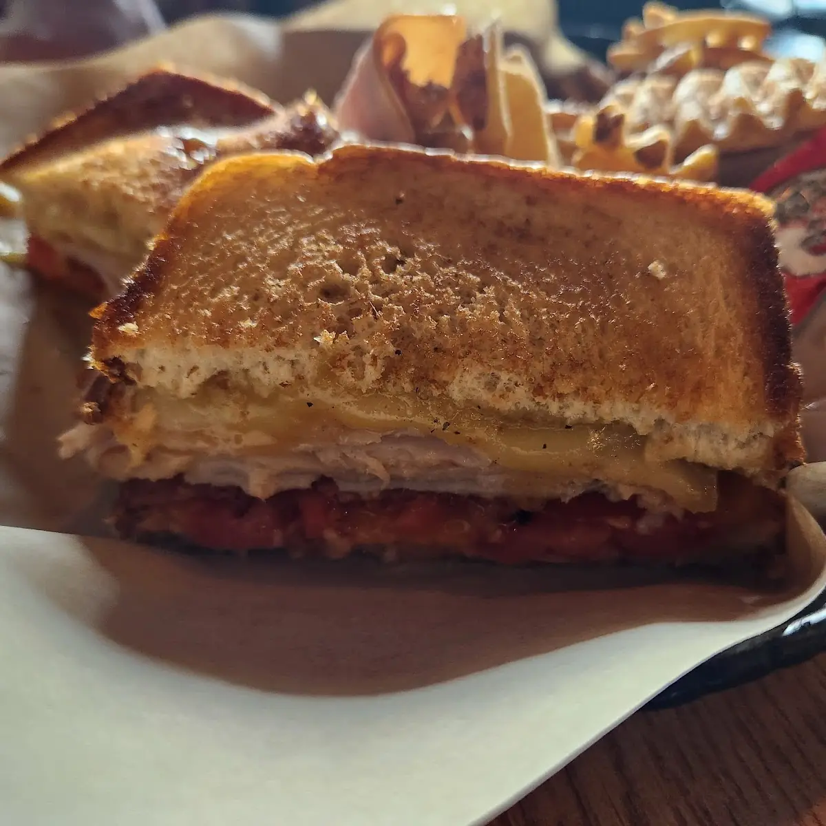 Turkey Club with Bacon