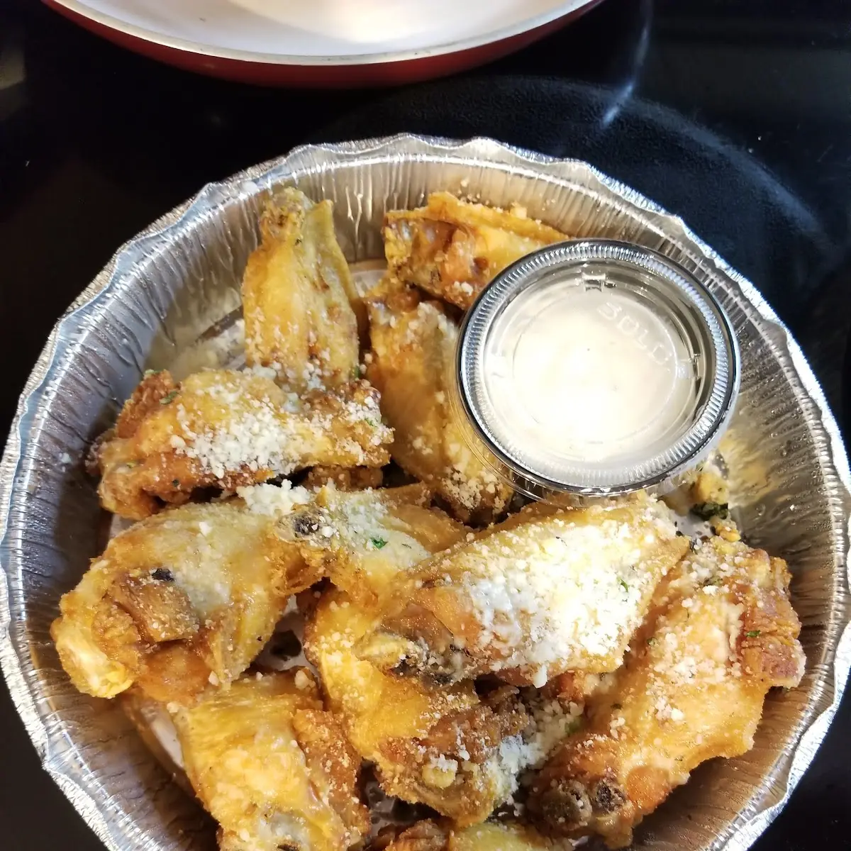 Garlic Parm Chicken Wings
