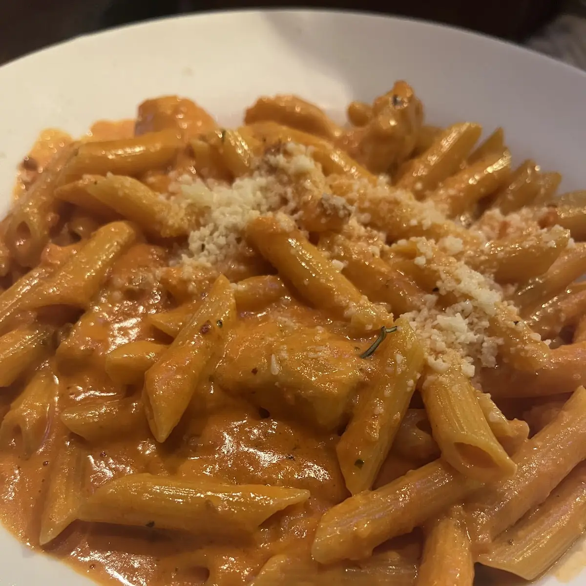 Traditional Penne Vodka with Chicken