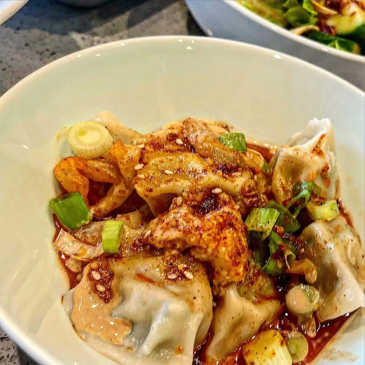 Dumpling in Chili Oil