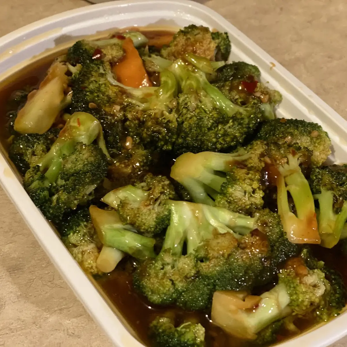 Broccoli with Garlic Sauce