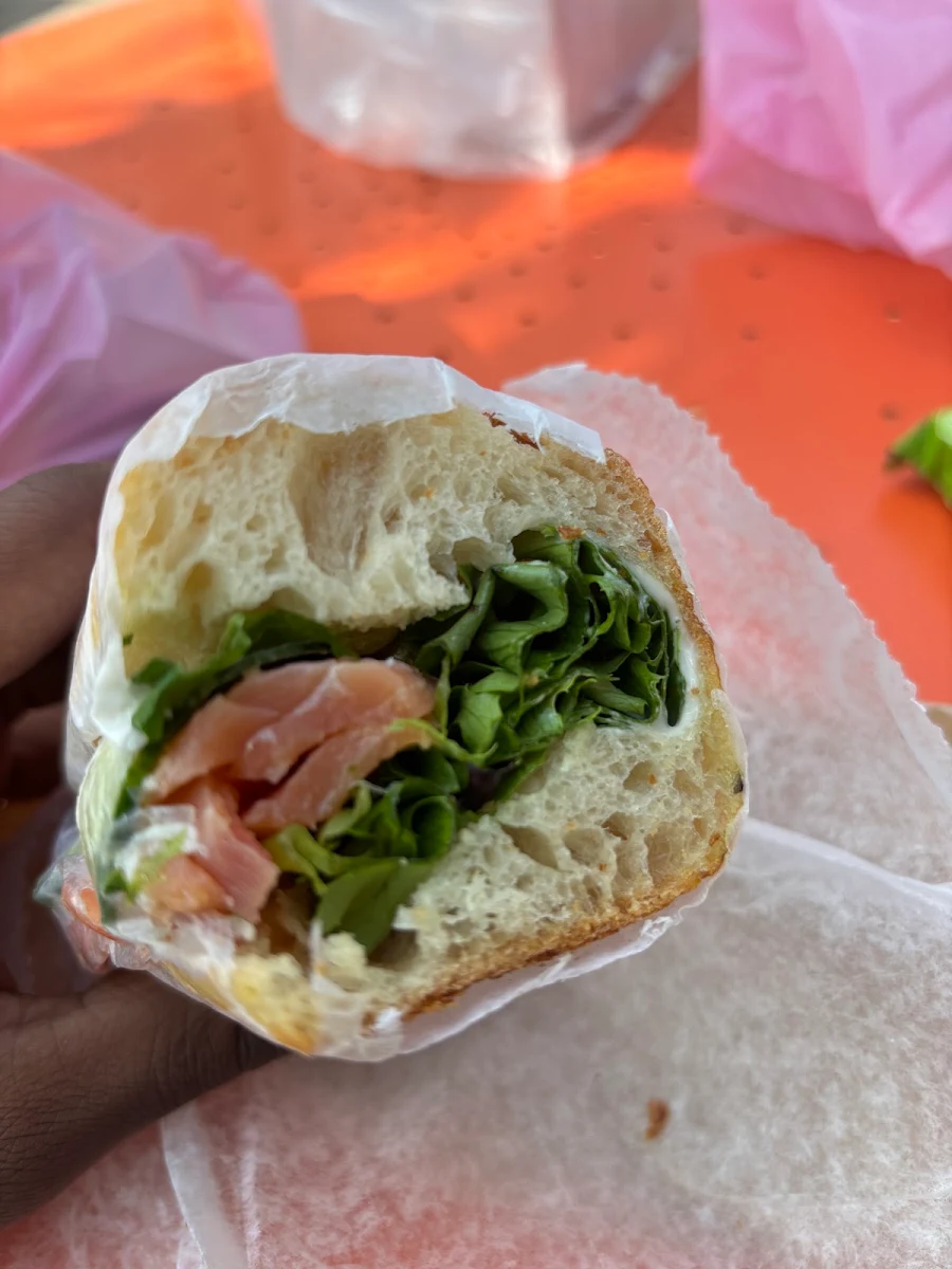 Smoked Salmon Sandwich