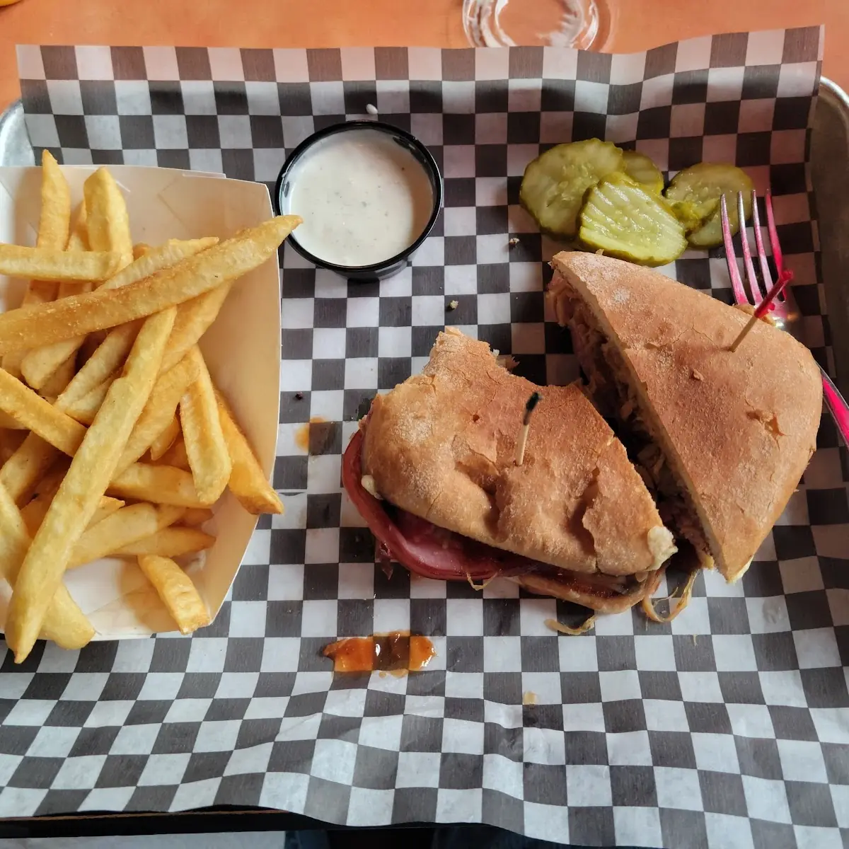 Big Pig and Fries