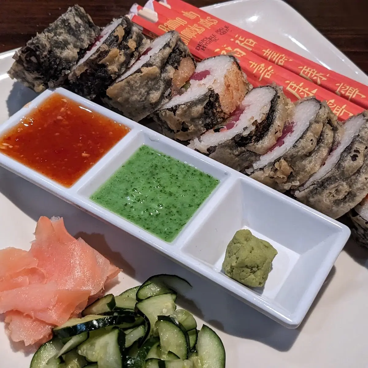 Ahi Tempura Roll