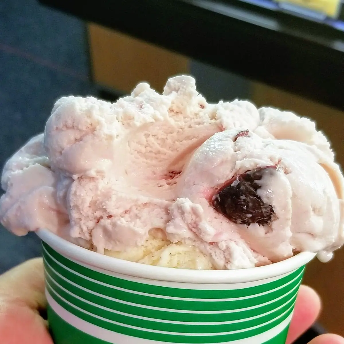 Cherry and Chocolate Chip Ice Cream