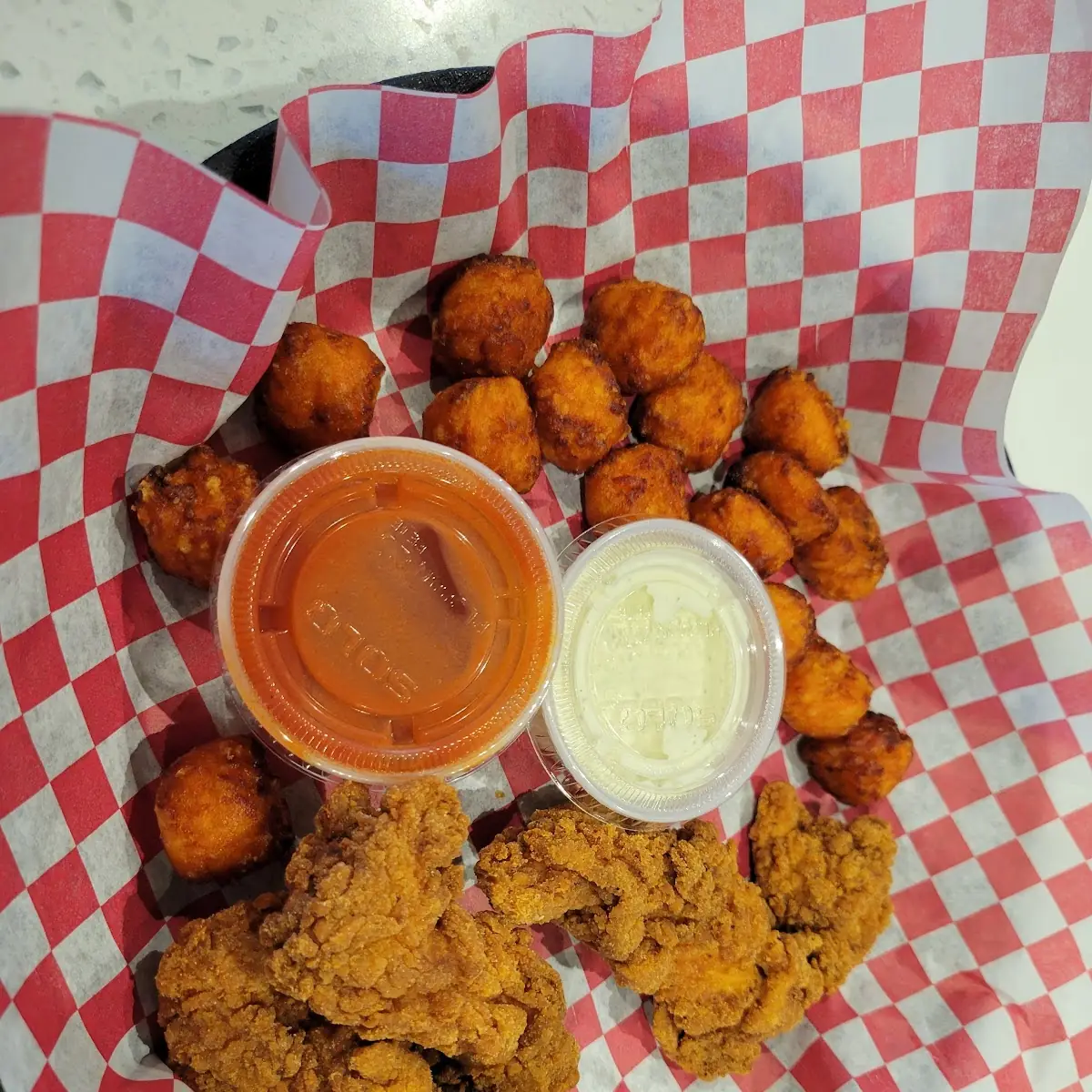 Chicken Tenders & Sweet Potato Tots