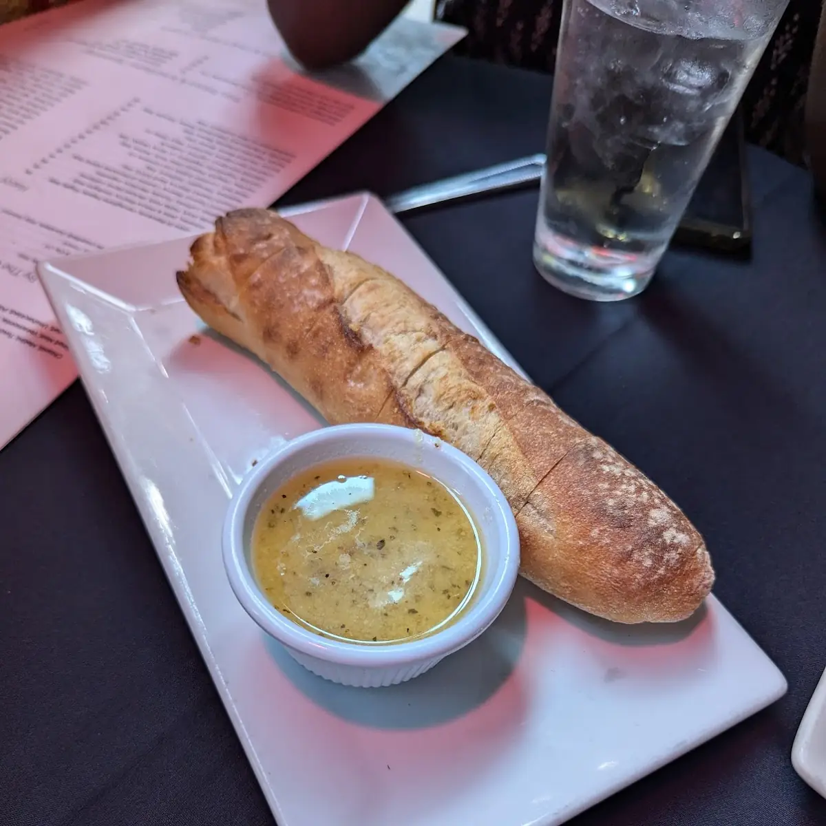 Bread and Garlic Oil