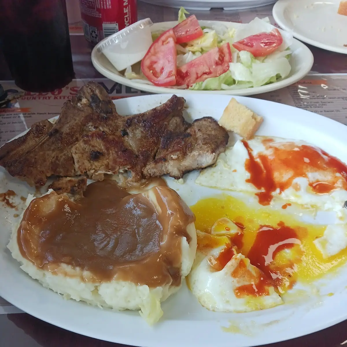 Pork Chops & Eggs