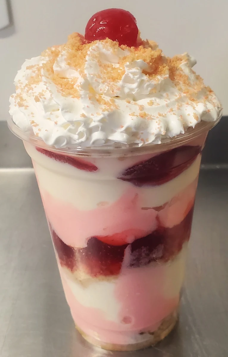 Strawberry Cheesecake Sundae