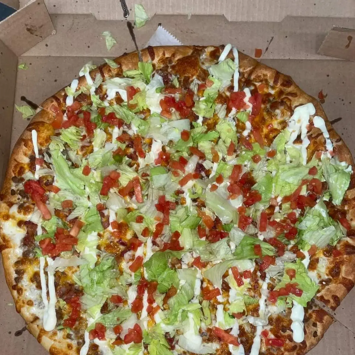 Bacon Cheeseburger Pizza