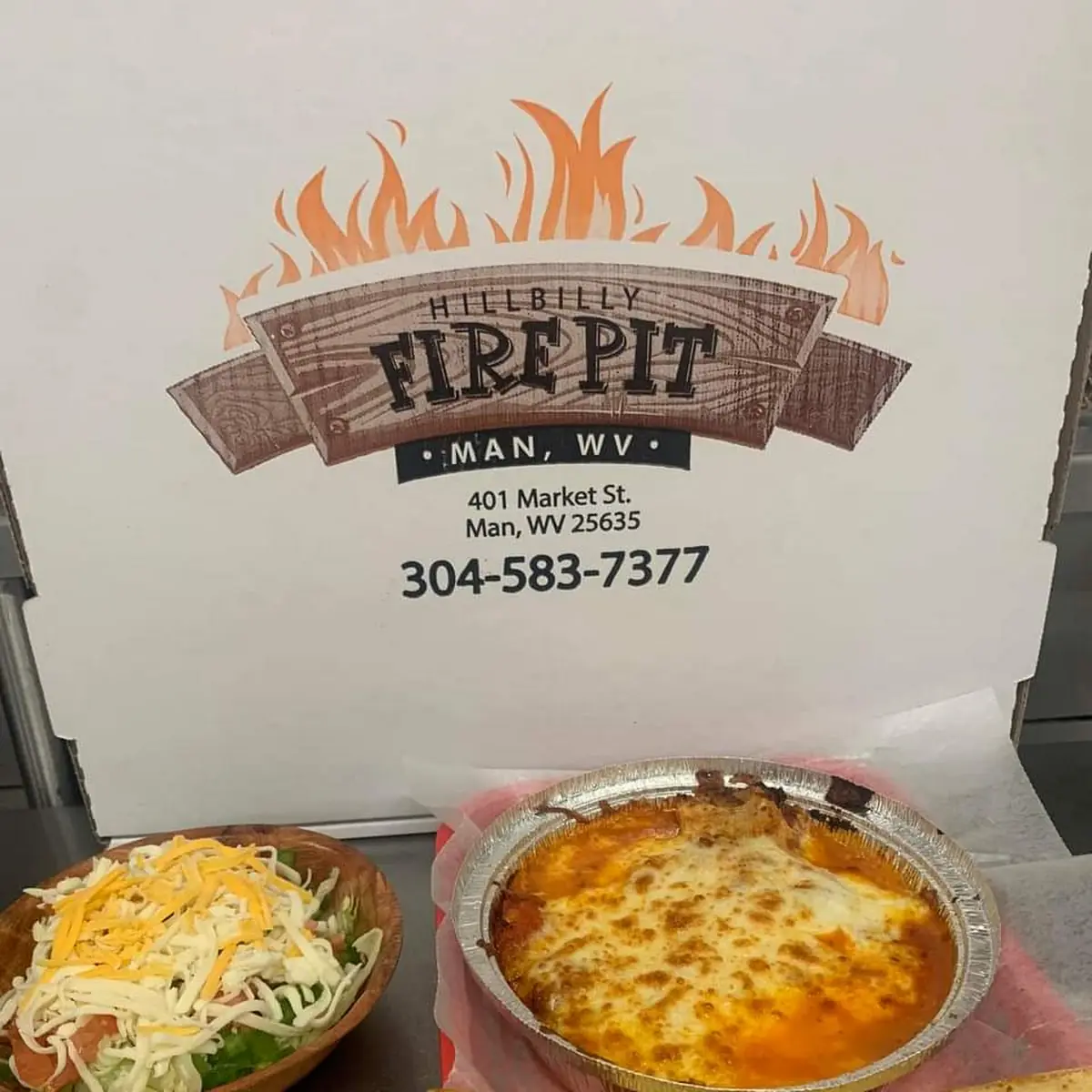Lasagna Dinner w Side Salad