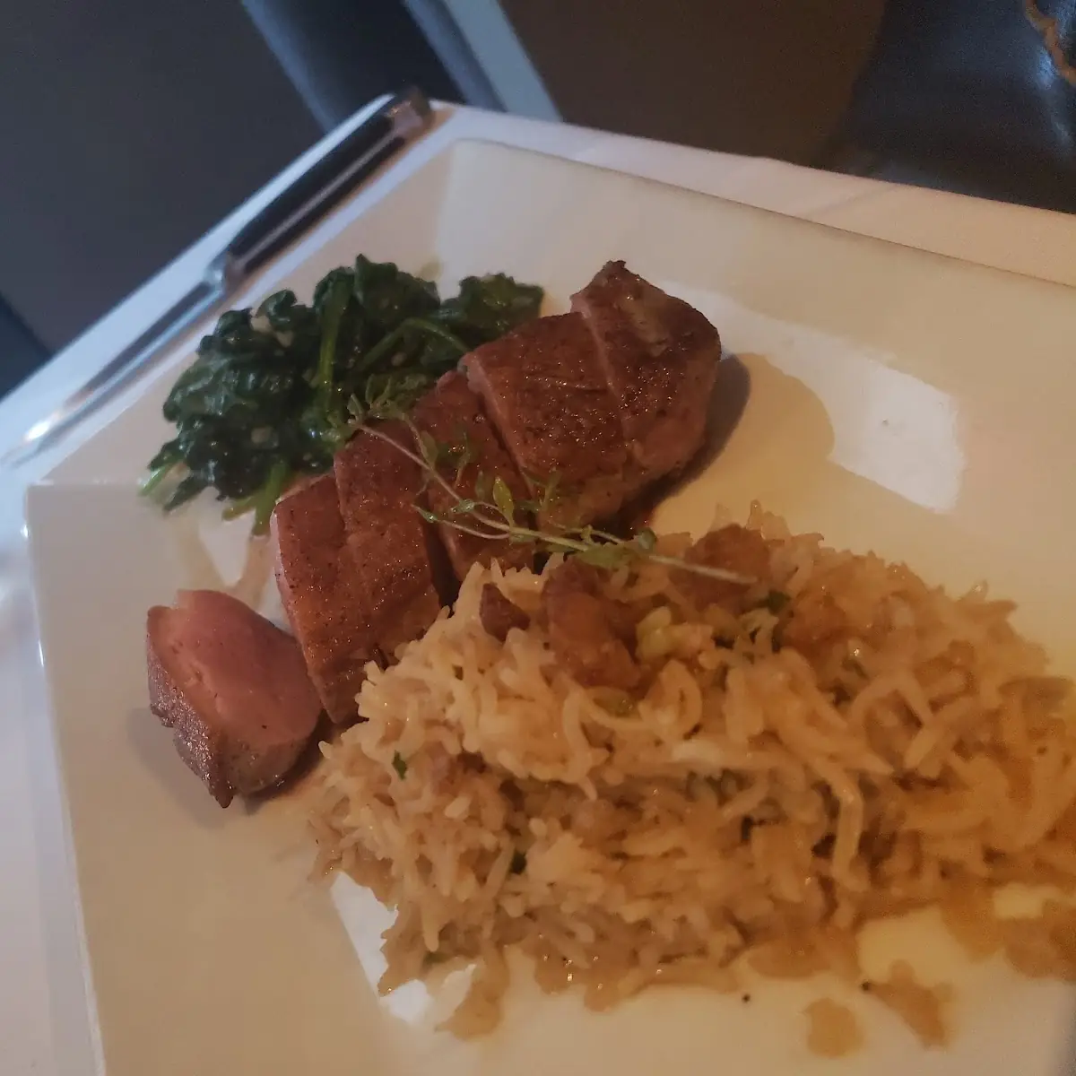 Seared Maple Leaf Duck Breast