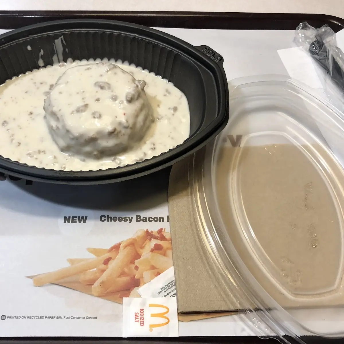 Sausage Gravy Biscuit