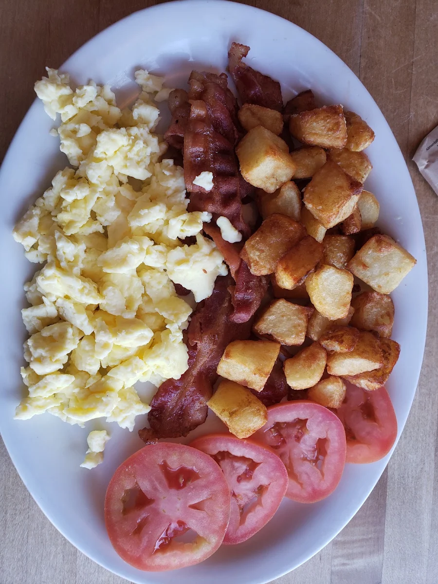 Two Eggs with Meat
