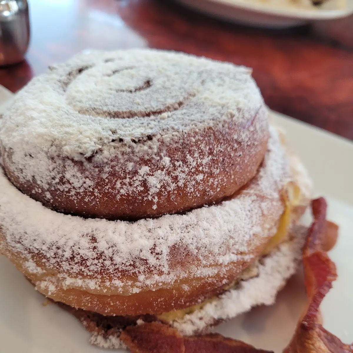 Cinnamon Roll French Toast Meal