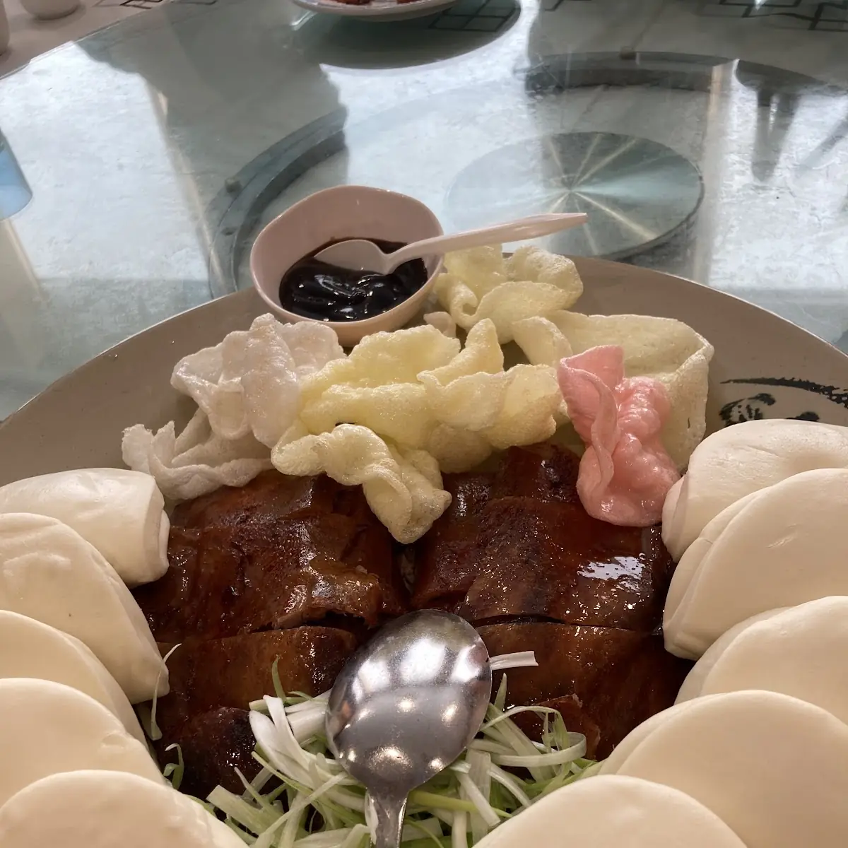 Roast Duck with Steamed Buns