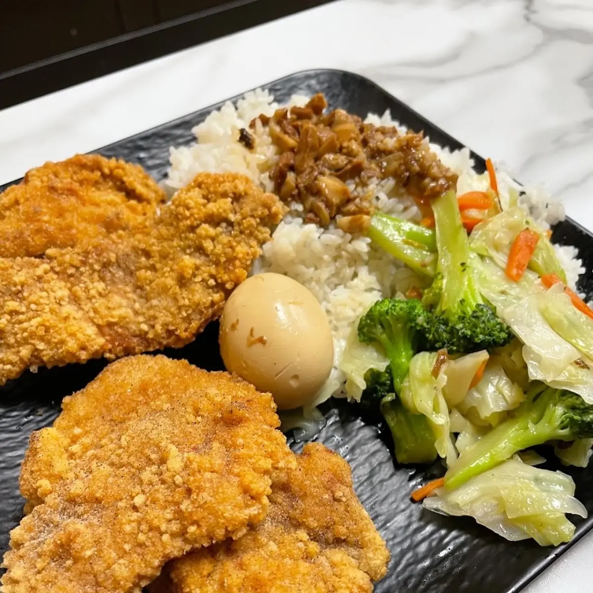 Taiwanese Pork Chop Rice