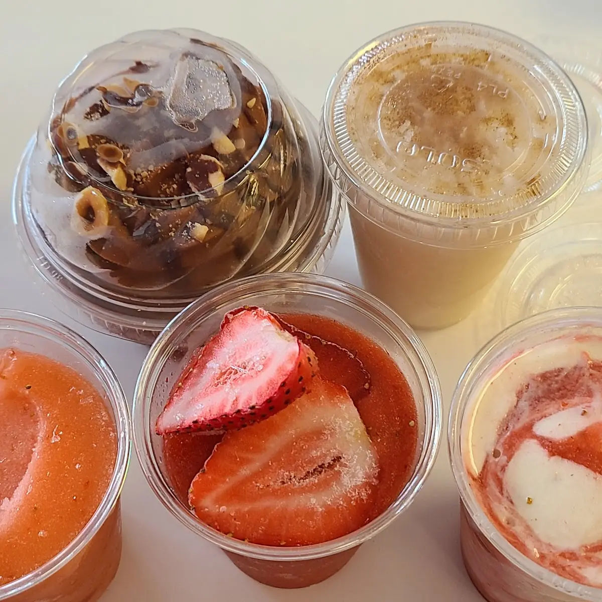 Strawberry Cheesecake Limbelado Strawberry Lemonade Strawberry Coconut Nutella Ice Cream Cake