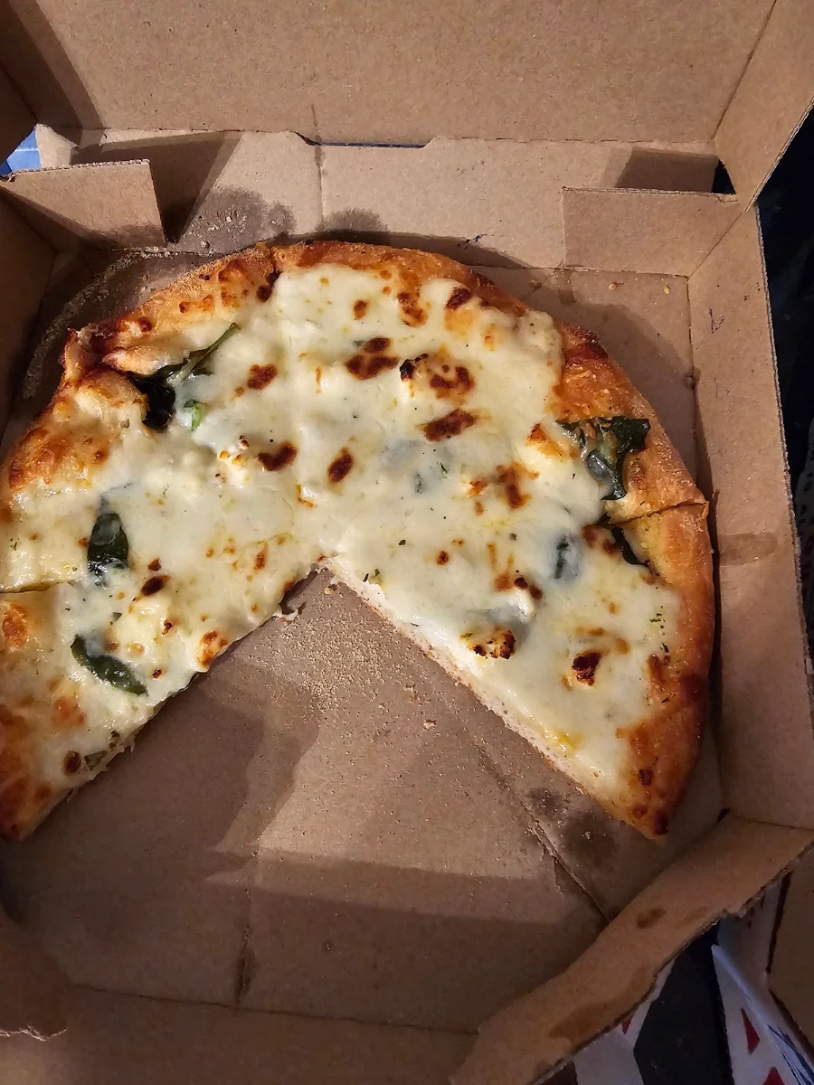 Spinach Pizza