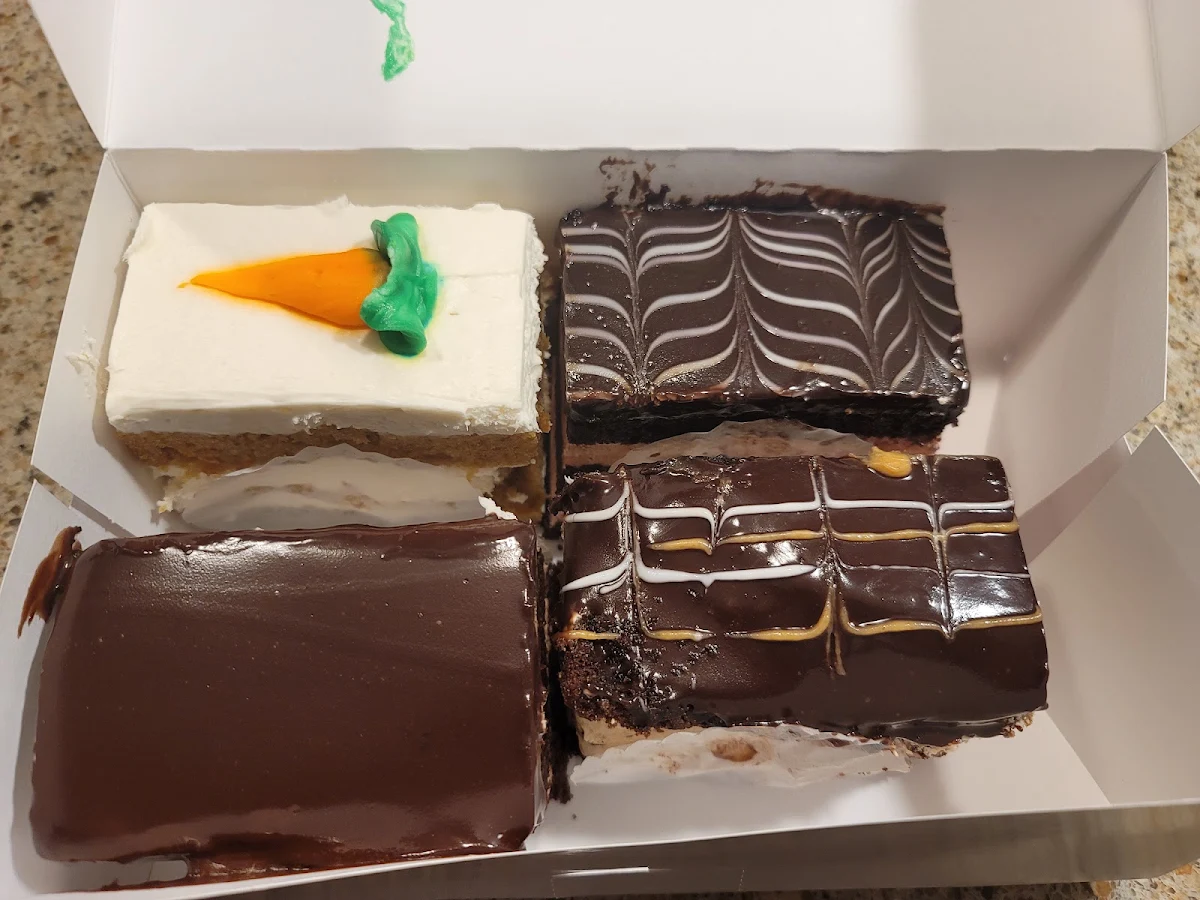 Carrot Cake Chocolate Raspberry Cake Chocolate Peanut Butter Cake
