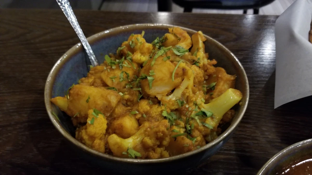 Aloo Gobi GF V, RAAHI MODERN INDIAN KITCHEN & BAR